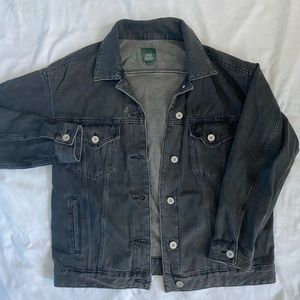 Oversized jean jacket